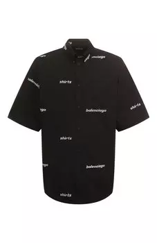 Хлопковая рубашка Balenciaga