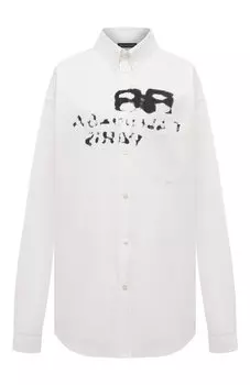 Хлопковая рубашка Balenciaga