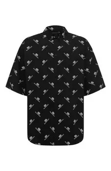 Хлопковая рубашка Balenciaga