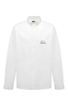 Хлопковая рубашка Balenciaga