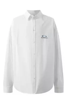 Хлопковая рубашка Balenciaga