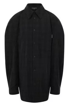 Хлопковая рубашка Balenciaga