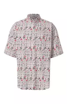 Хлопковая рубашка Balenciaga