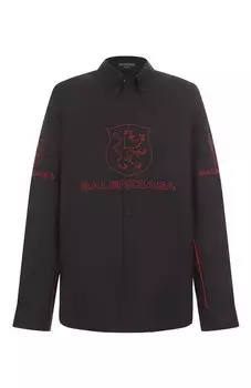 Хлопковая рубашка Balenciaga