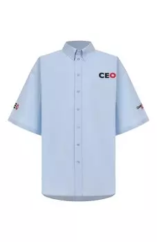 Хлопковая рубашка Balenciaga