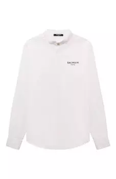 Хлопковая рубашка Balmain