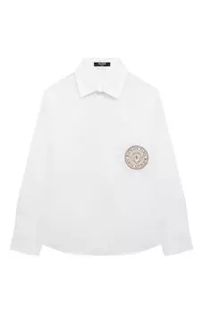 Хлопковая рубашка Balmain