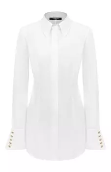 Хлопковая рубашка Balmain
