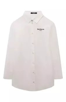 Хлопковая рубашка Balmain