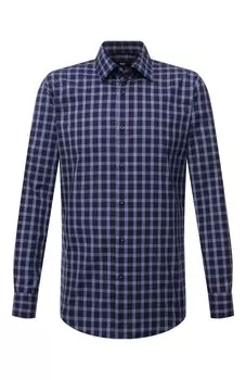 Хлопковая рубашка BOSS