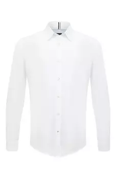 Хлопковая рубашка BOSS