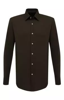 Хлопковая рубашка BOSS