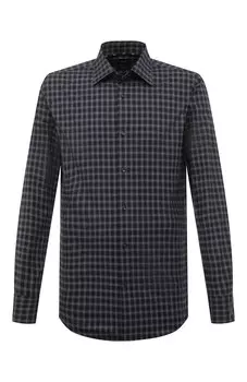 Хлопковая рубашка BOSS