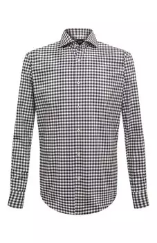 Хлопковая рубашка BOSS