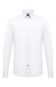 Хлопковая рубашка BOSS