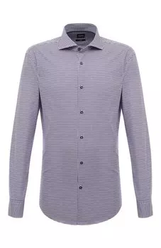 Хлопковая рубашка BOSS