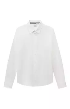 Хлопковая рубашка BOSS