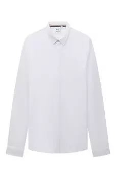 Хлопковая рубашка BOSS