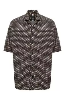 Хлопковая рубашка BOSS