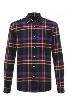 Хлопковая рубашка BOSS