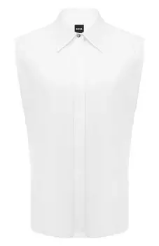 Хлопковая рубашка BOSS