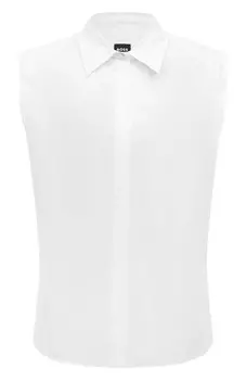 Хлопковая рубашка BOSS