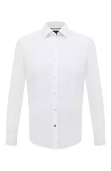 Хлопковая рубашка BOSS