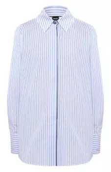 Хлопковая рубашка BOSS