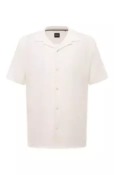 Хлопковая рубашка BOSS