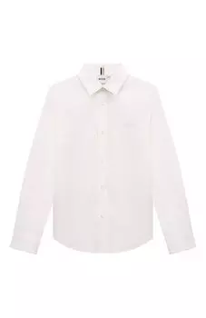 Хлопковая рубашка BOSS