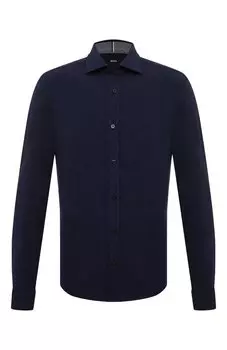 Хлопковая рубашка BOSS