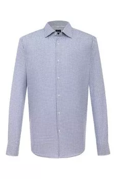 Хлопковая рубашка BOSS