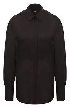 Хлопковая рубашка BOSS