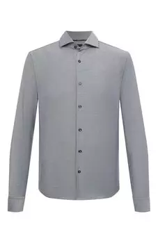 Хлопковая рубашка BOSS