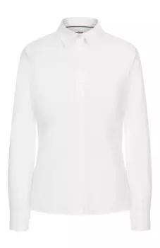 Хлопковая рубашка BOSS