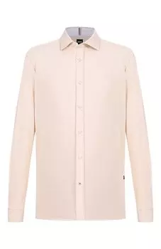 Хлопковая рубашка BOSS