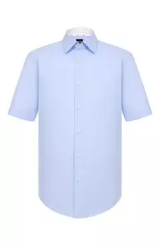 Хлопковая рубашка BOSS