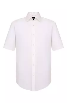 Хлопковая рубашка BOSS