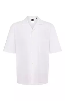 Хлопковая рубашка BOSS