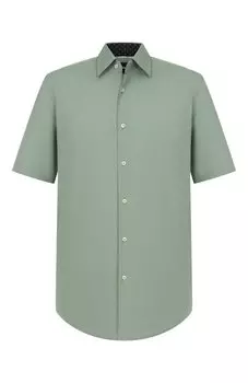 Хлопковая рубашка BOSS