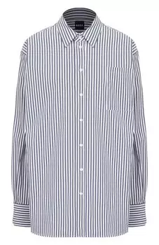 Хлопковая рубашка BOSS