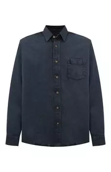 Хлопковая рубашка BOSS Orange