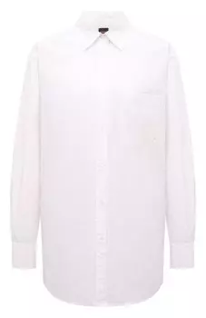 Хлопковая рубашка BOSS Orange