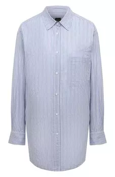 Хлопковая рубашка BOSS Orange