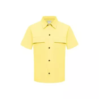 Хлопковая рубашка Bottega Veneta