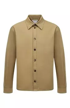 Хлопковая рубашка Bottega Veneta