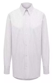 Хлопковая рубашка Bottega Veneta