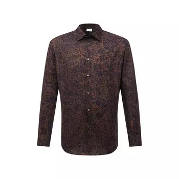 Хлопковая рубашка Brioni