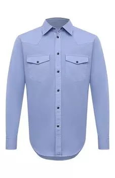 Хлопковая рубашка Brioni