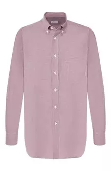 Хлопковая рубашка Brioni